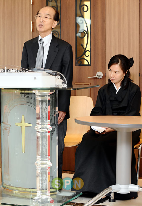 [포토]故안재환 아버지 기자회견 자청, 억울함 호소