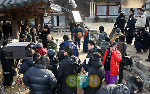 [SPN 현장출동] 한껏 고조된 정일우-윤진서 멜로모드, ''돌아온 일지매''