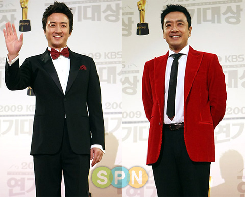 김승우·정준호, 2009 KBS 연기대상 중편 우수상