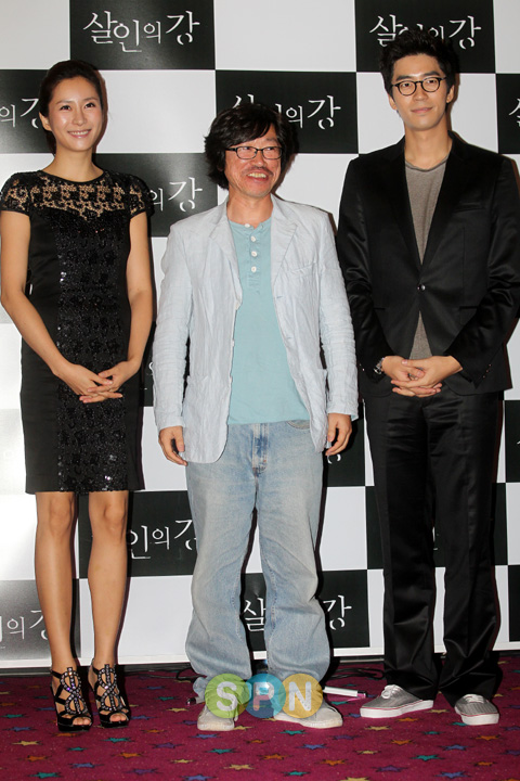 [포토]영화 `살인의 강` 세명의 주역들