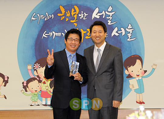 [포토]김병찬 아나 `나도 서울시 홍보대사!`