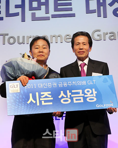 [포토]안옥섭 `GLT 상금왕`