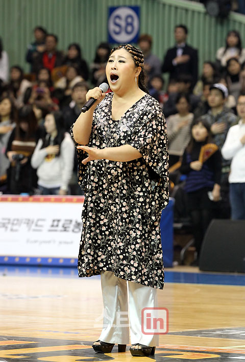 [포토]BMK `올스타전 애국가 불러요`