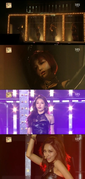 ''SBS 가요대전'' 미쓰에이, 그루브한 편곡에 맞춘 농염한 댄스