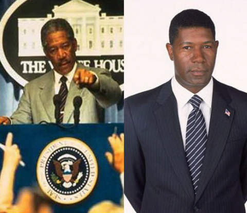 美 최초 흑인대통령 '버락 오바마', 닮은꼴 배우는 누구?