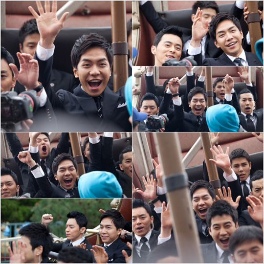 `더킹` 이승기, 놀이공원 뜨자 폭풍 인파