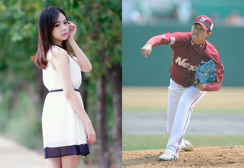 레이싱모델 김나나, 김영민 선수와 열애설