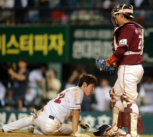 '서건창 결승득점' 넥센, 두산 잡고 4G차 추격