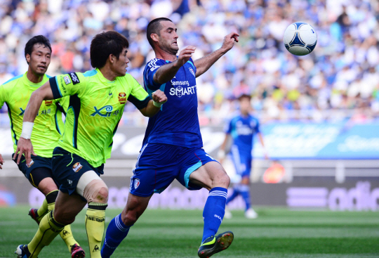 ''오장은 결승골'' 수원, 서울에 1-0 승리...슈퍼매치 7연승