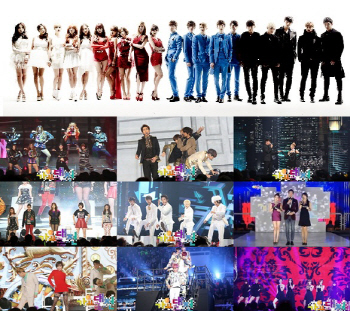 SBS가요대전, 화려한 K팝 향연..물량공세 '제값'