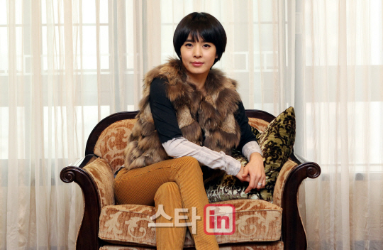 [포토]정혜영 ''박수건달로 인사드려요''