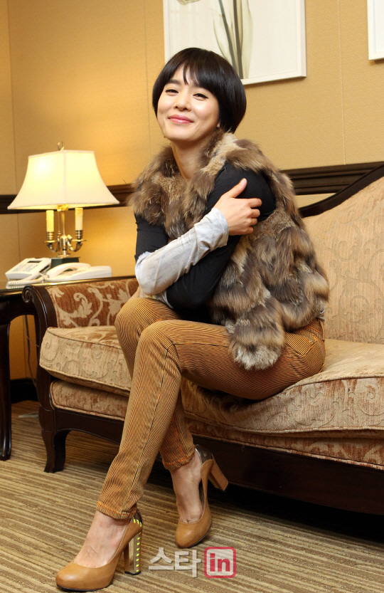 [포토]정혜영 ''데뷔 20년만에 첫 영화''