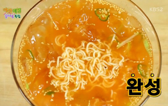 김현중 ‘오라면’, “여름철 입맛 없을 때 별미” 레시피는?