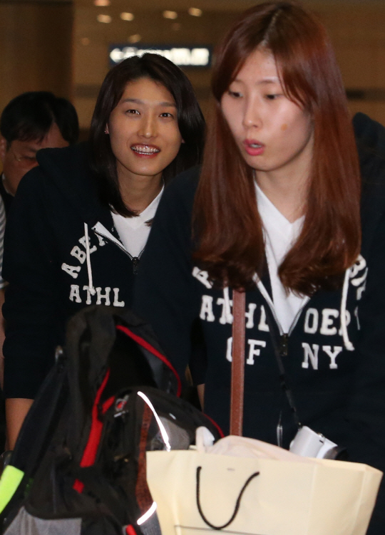[포토] 배구 대표팀 귀국