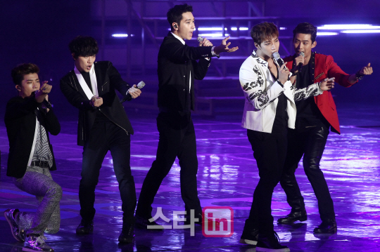 [포토]2PM '우리가 원조 짐승돌'