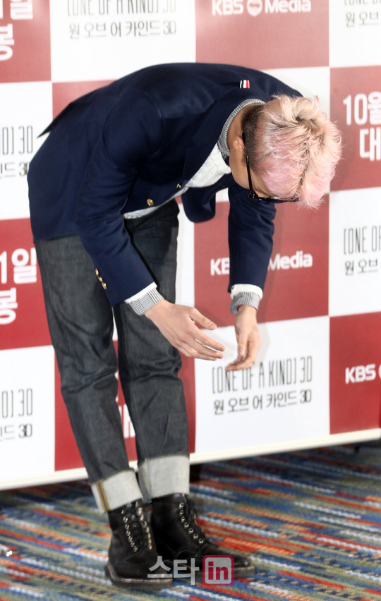 [포토]언제나 예의바른 GD