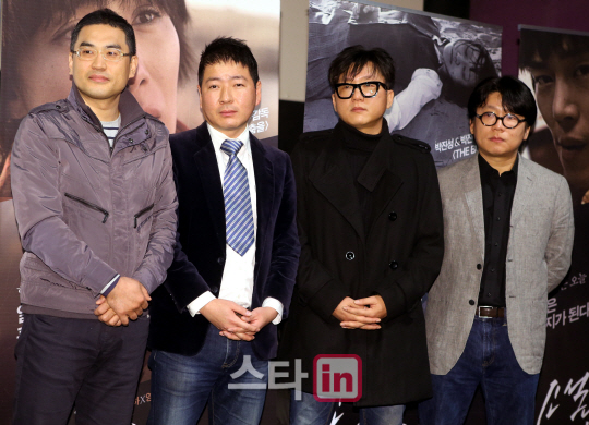 [포토]옴니버스 영화 '소설, 영화와 만나다' 네 명의 감독들