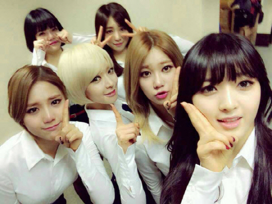 AOA, 1위 공약 이행 '15일 명동서 프리허그 진행'