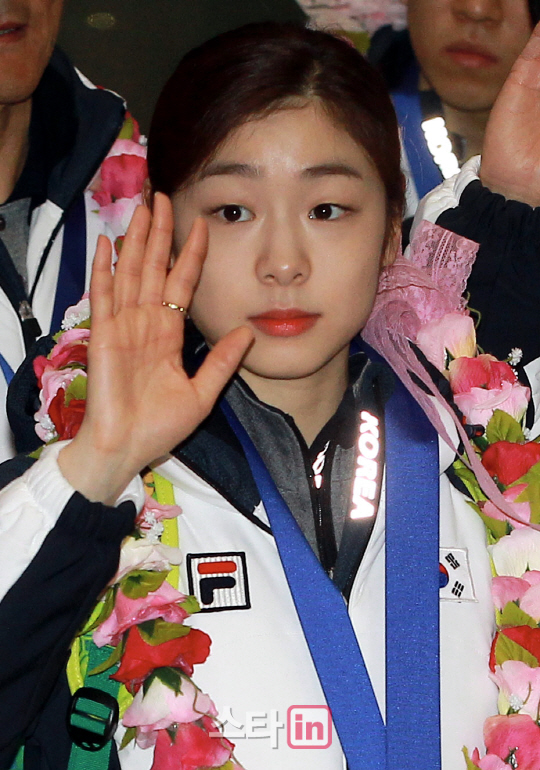 [포토]김연아 '평창에서 만나요'