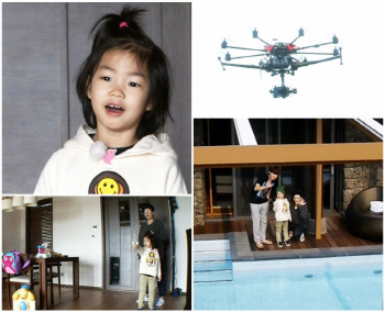 '슈퍼맨' 이하루 "아빠 밖에 우주괴물이 왔어" 4차원 발언