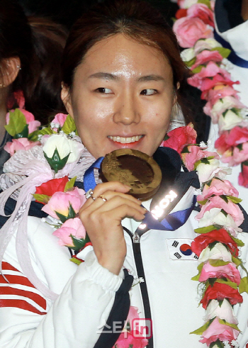 이상화 "남자친구 이상엽이 날 눈여겨봤다"