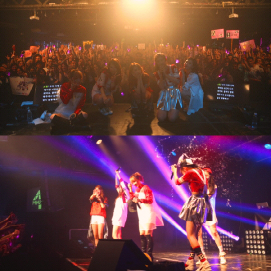포미닛, 스페인서 K팝 걸그룹 첫 유럽 콘서트 '성황'