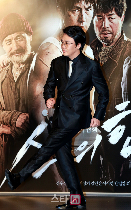 [포토]김인권 '이번 영화 포지션은 지단?'
