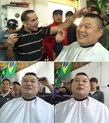 '우리동네 예체능' 강호동, 브라질 쾌남 변신 '환호성'