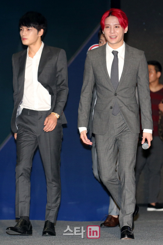 [포토]JYJ 김준수 '파격적인 빨간 머리'