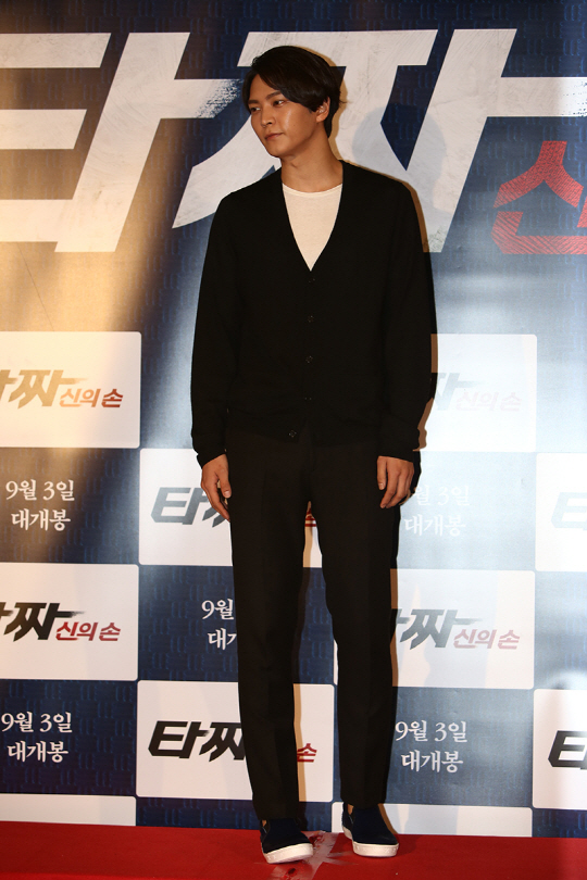 [포토]주원, '아귀에 고광렬, '타짜' 추억이 새록새록'