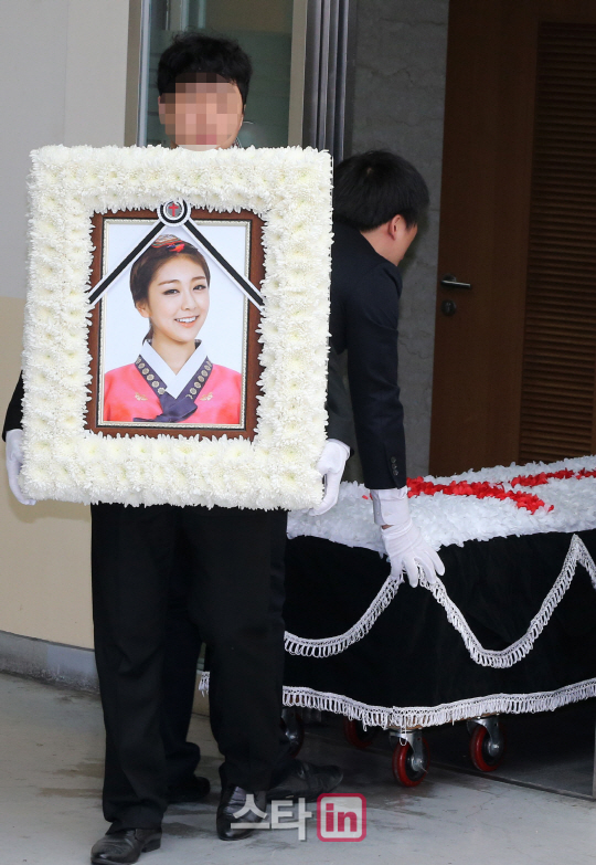 [포토]故 권리세 '부디 좋은 곳으로 가길'