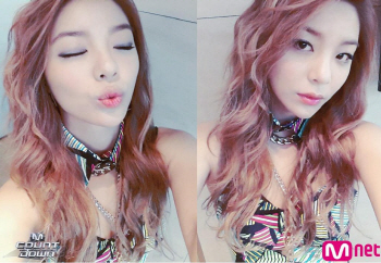 에일리, '엠카운트다운' 셀카.. 10kg 감량 성공 '물오른 미모'