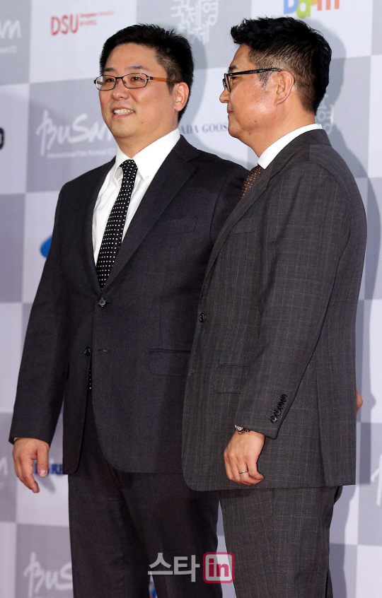[포토]부산영화제 찾은 최세훈-이석우 다음카카오 공동대표