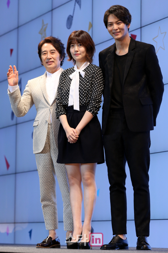 [포토]백윤식-심은경-주원, '내일도 칸타빌레' 많이 사랑해주세요!