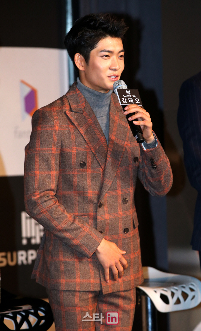 [포토]질문에 답하는 강태오