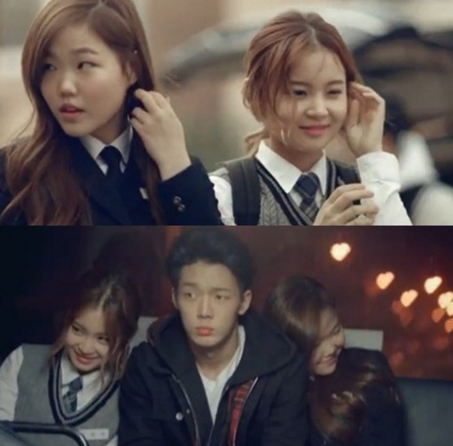 바비-김지수, '나는 달라' 뮤비서 연인 호흡 '하이 수현 질투 폭발'