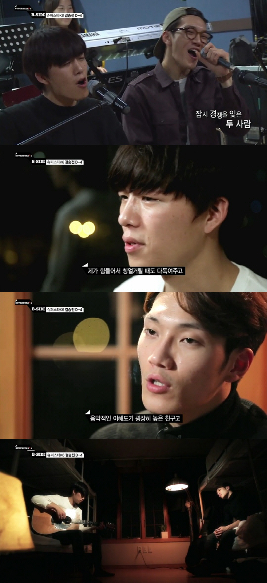 '톱2' 곽진언-김필, 자작곡으로 감동 선사 'B-SIDE'
