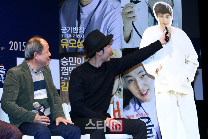 [포토]박두식 '(이)민기형도 한 말씀?'