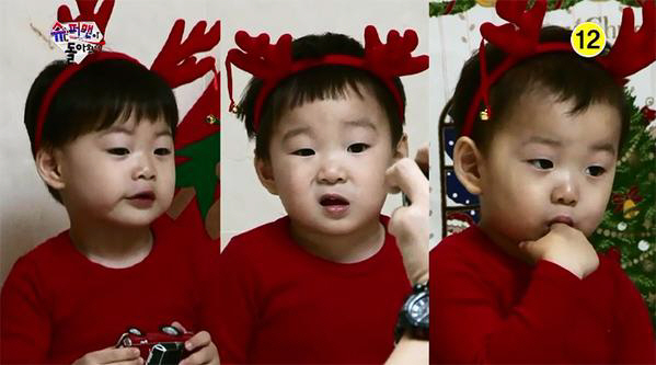 `슈퍼맨` 삼둥이 대한·민국·만세 `삼돌프` 변신.."귀요미 끝판왕"