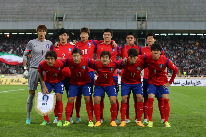 한국 축구, FIFA랭킹 69위 유지...이란, 亞 1위 복귀