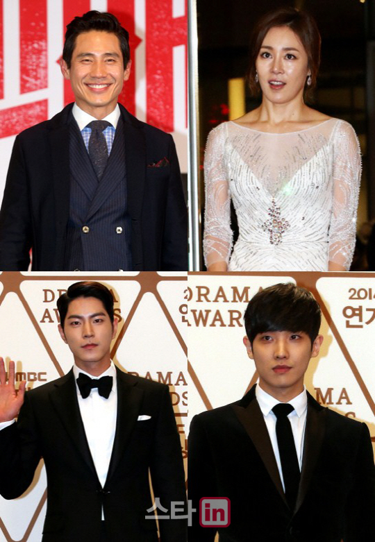 신하균·문정희·이준·홍종현, '참석=수상' 시상식 풍토 바꿨다!