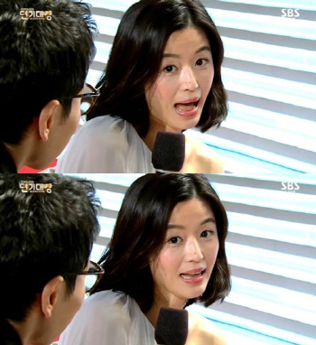 "사랑해~" 한예슬·전지현·박명수..핑크빛 넘쳤던 연말 시상식