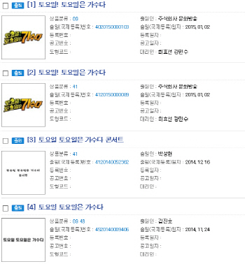 "이건 진짜 '토토가'"..'무한도전-토토가', 공식 상표출원 완료