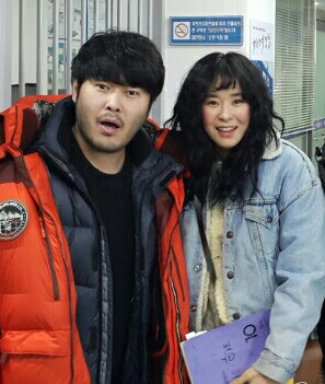 '하트투하트' 최강희-김기방, '극과 극 머리 크기' 인증샷 폭소