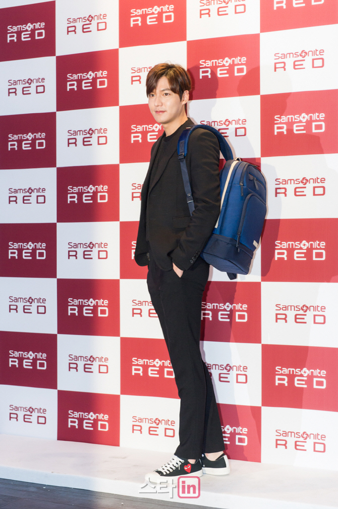 [포토]배우 이민호, 쌤소나이트 레드 행사-1