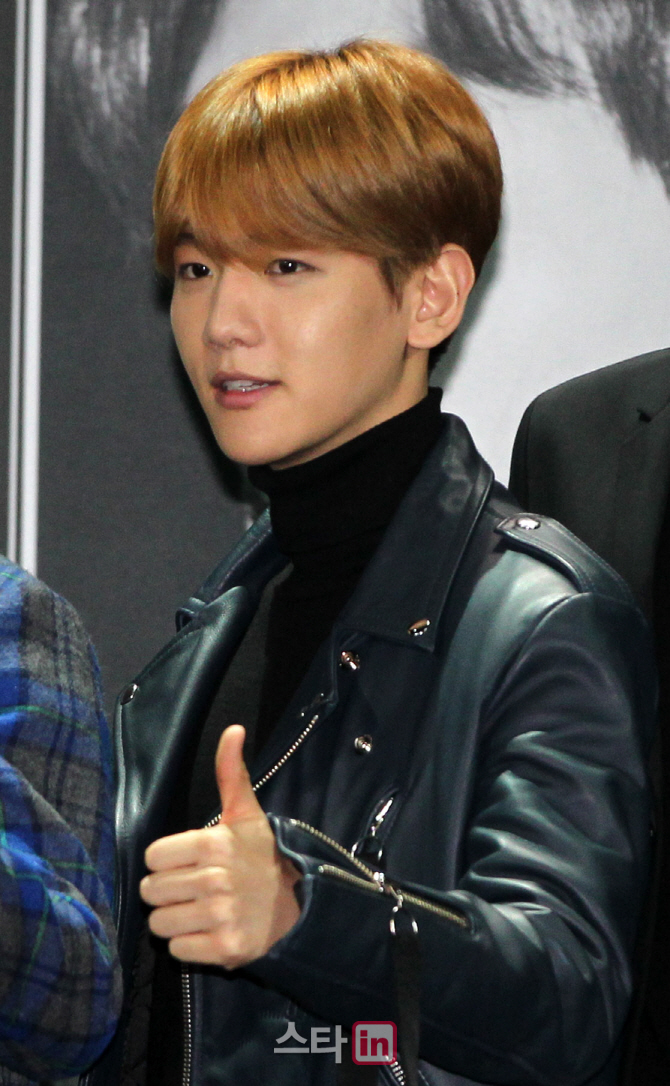 [포토]엑소(EXO) 백현, '기대해 주세요!'