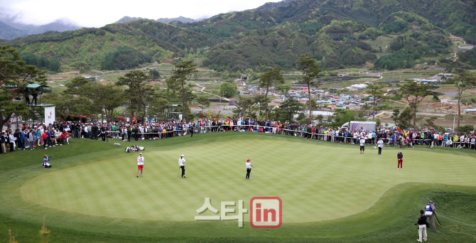 [포토]'제5회 KG·이데일리 레이디스 오픈' 3라운드