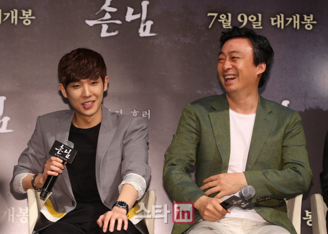 [포토]이준, "이성민, 날 위해 스케줄 조정···충성 맹세"
