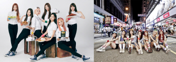 다이아, 데뷔 전 '아이돌 격전지' 치킨광고 모델 발탁