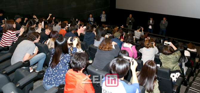 [BIFF포토]부산 남포동 메가박스에서 열린 영화 '베테랑' GV